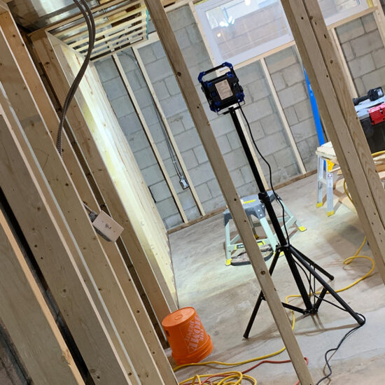 Basement framing REVIVE Home Improvements