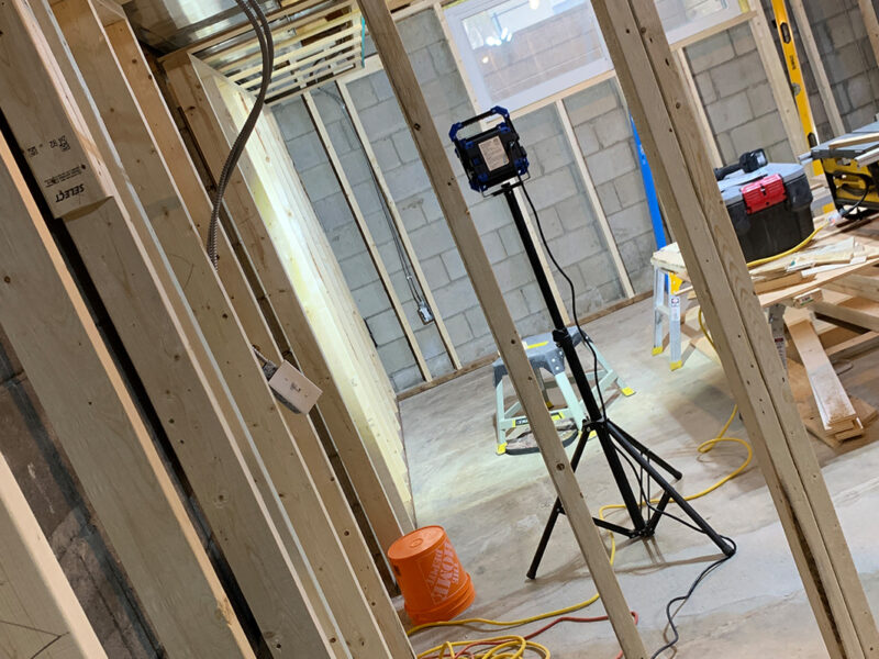 Basement framing REVIVE Home Improvements