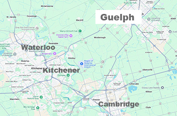 Where we work - Guelph, Ontario